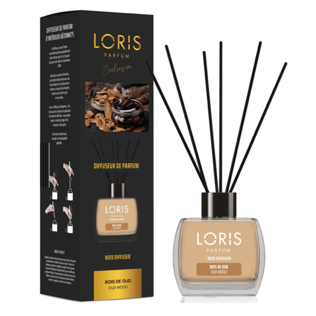 LORIS Diffuseur de parfum Bois de Oud 120 ml