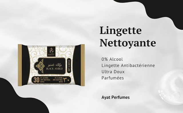 Lingettes parfumées AYAT